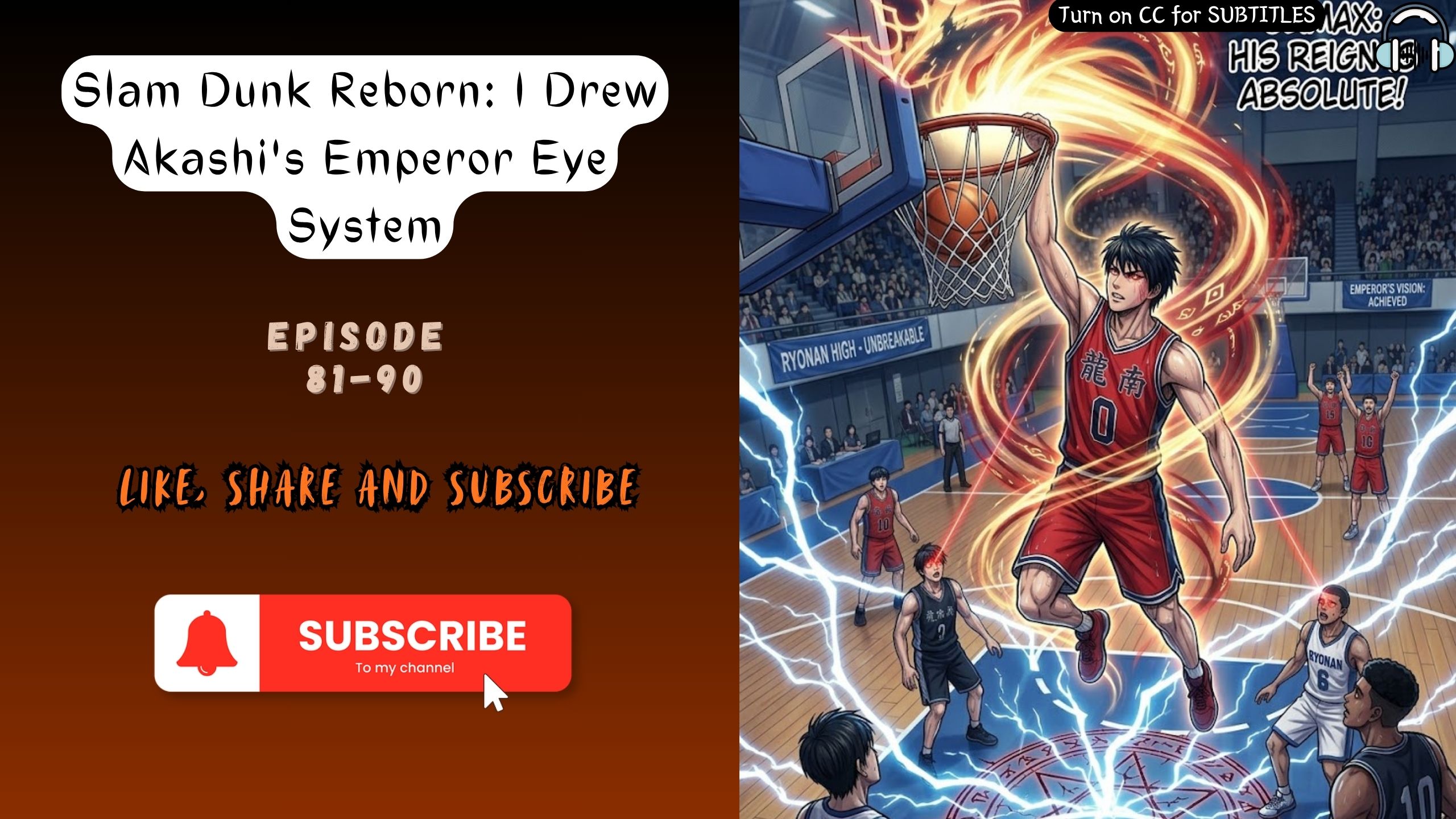 Slam Dunk Reborn: I Drew Akashi's Emperor Eye System EP 81-90