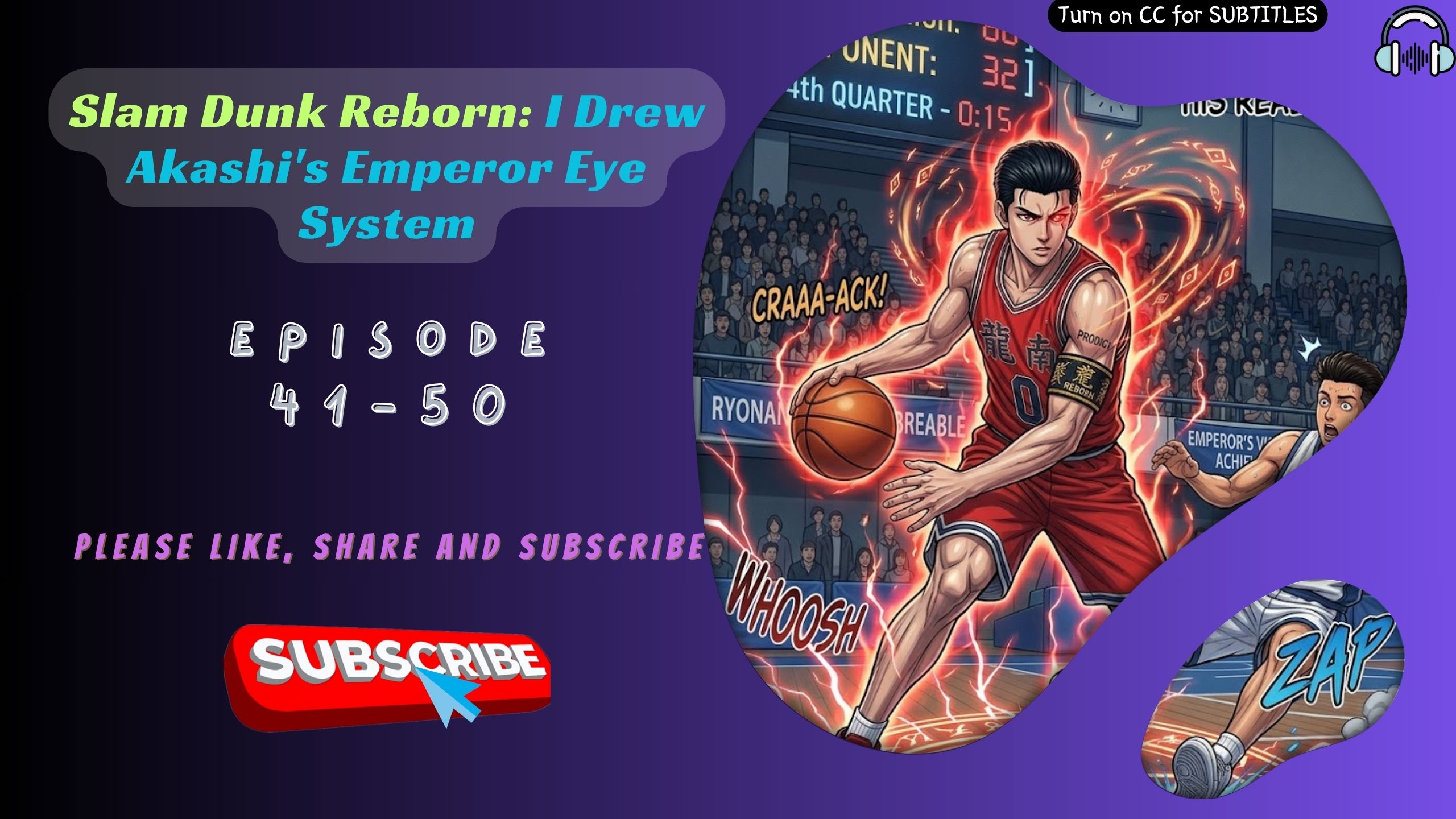 Slam Dunk Reborn: I Drew Akashi's Emperor Eye System EP 41-50