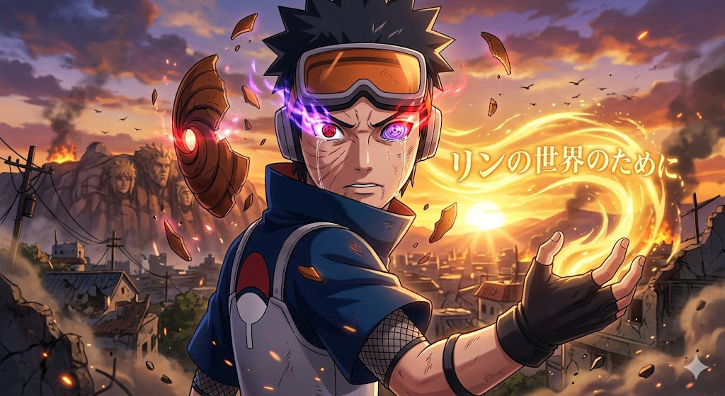Obito Rewrites Naruto: Dual Kamui to Save Rin