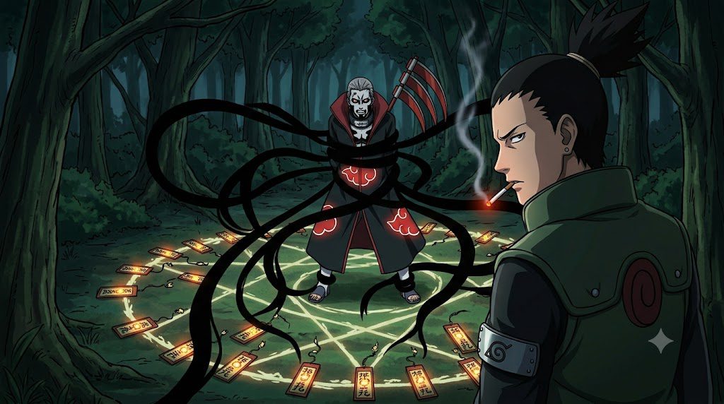 Shikamaru vs. Hidan: Intelligence as Spectacle
